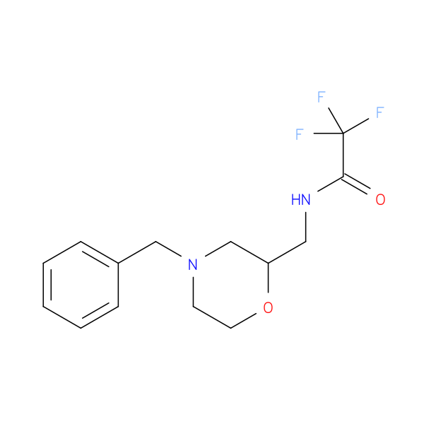 N-[(4-benzylmorpholin-2-yl)methyl]-2,2,2-trifluoroacetamide