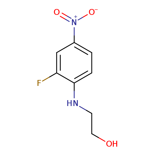 2-Fluoro-N-(2-hydroxyethyl)-4-nitroaniline