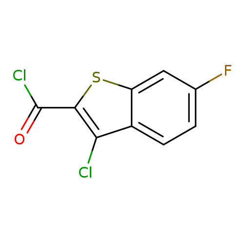 3-chloro-6-fluoro-1-benzothiophene-2-carbonyl chloride