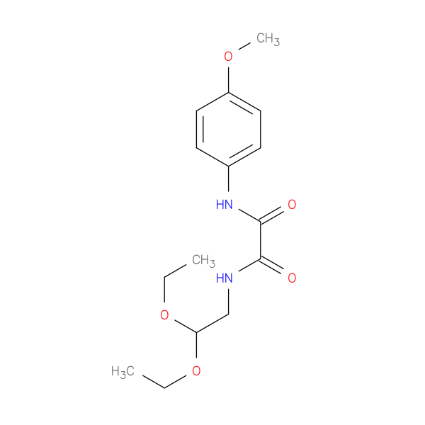 N-(2,2-diethoxyethyl)-N'-(4-methoxyphenyl)ethanediamide