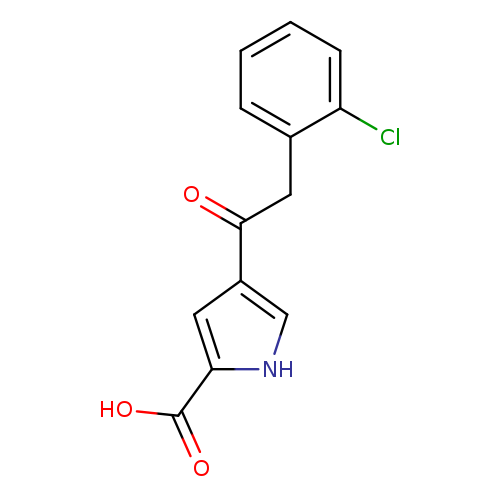 4-[2-(2-chlorophenyl)acetyl]-1H-pyrrole-2-carboxylicacid