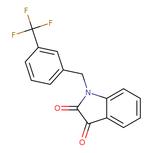 1-[3-(Trifluoromethyl)benzyl]-1h-indole-2,3-dione