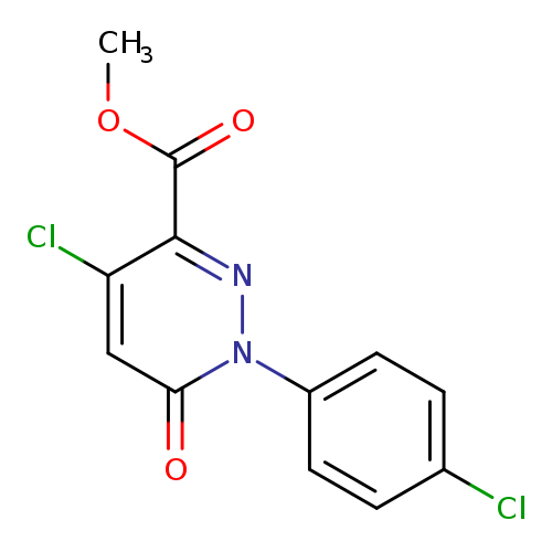 Methyl 4-chloro-1-(4-chlorophenyl)-6-oxo-1,6-dihydro-3-pyridazinecarboxylate