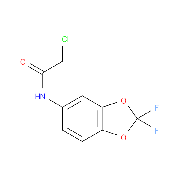 2-chloro-N-(2,2-difluoro-1,3-dioxaindan-5-yl)acetamide