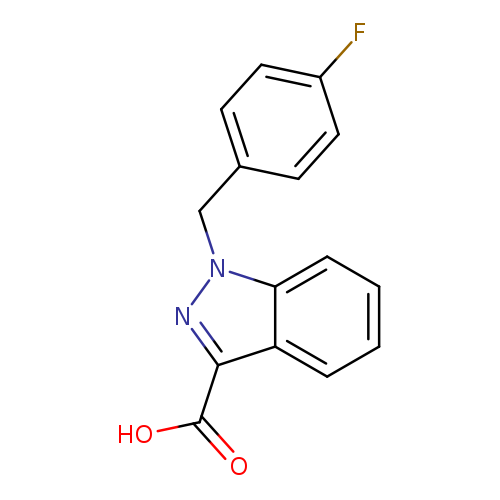 1-[(4-Fluorophenyl)methyl]-1h-indazole-3-carboxylic acid