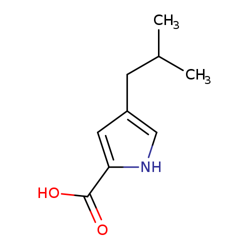 4-(2-methylpropyl)-1H-pyrrole-2-carboxylic acid