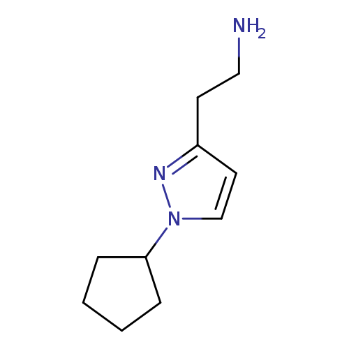2-(1-Cyclopentyl-1H-pyrazol-3-yl)ethanamine