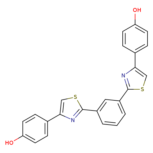 1,3-Bis[4-(4-hydroxyphenyl)-2-thiazolyl]benzene