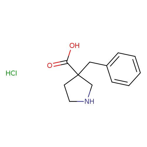 3-benzylpyrrolidine-3-carboxylic acid hydrochloride