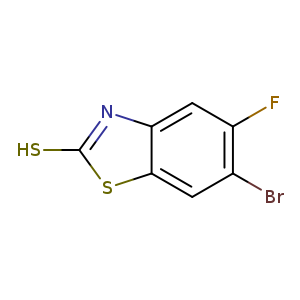 6-bromo-5-fluoro-1,3-benzothiazole-2-thiol