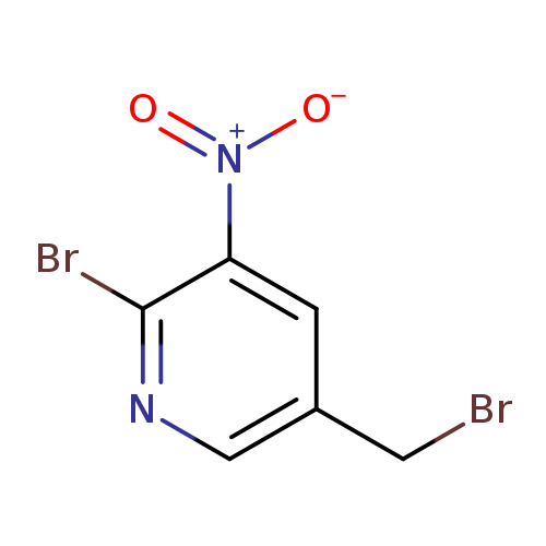 2-bromo-5-(bromomethyl)-3-nitropyridine