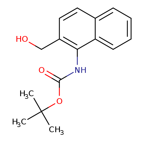 tert-butyl N-[2-(hydroxymethyl)naphthalen-1-yl]carbamate