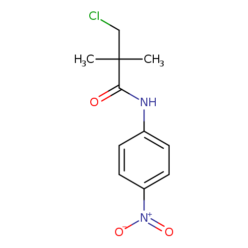 3-chloro-2,2-dimethyl-N-(4-nitrophenyl)propanamide