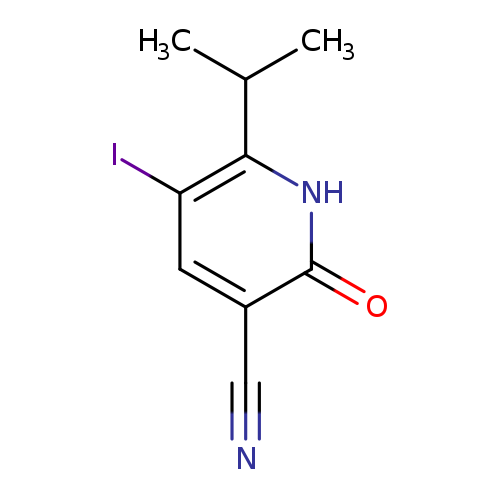 5-Iodo-6-isopropyl-2-oxo-1,2-dihydropyridine-3-carbonitrile