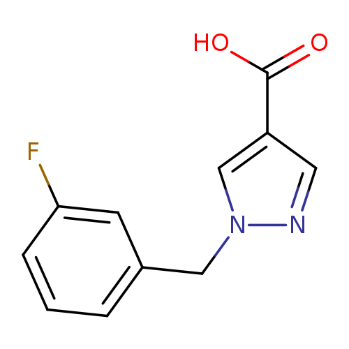 1-(3-Fluorobenzyl)-1H-pyrazole-4-carboxylic acid