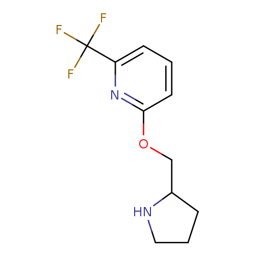 2-(pyrrolidin-2-ylmethoxy)-6-(trifluoromethyl)pyridine