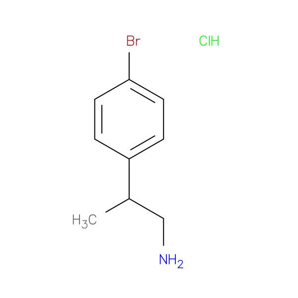 2-(4-BROMOPHENYL)PROPAN-1-AMINE HYDROCHLORIDE