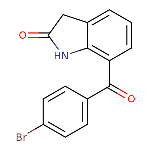 7-(4-Bromobenzoyl)-1,3- dihydro-2H-indol-2-one