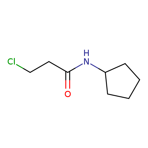 3-Chloro-n-cyclopentylpropanamide