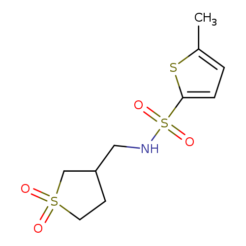 N-[(1,1-dioxo-1lambda6-thiolan-3-yl)methyl]-5-methylthiophene-2-sulfonamide