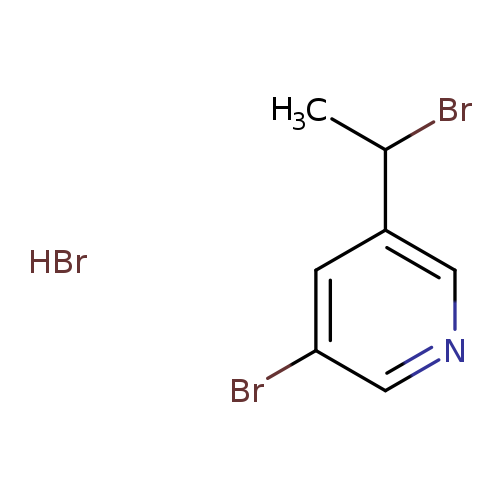 3-bromo-5-(1-bromoethyl)pyridine hydrobromide