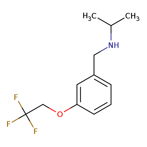 isopropyl[3-(2,2,2-trifluoroethoxy)benzyl]amine