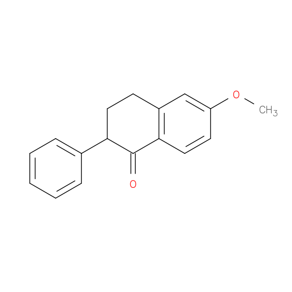 3,4-Dihydro-6-methoxy-2-phenyl-1(2H)-naphthalenone