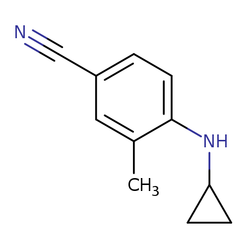 4-(cyclopropylamino)-3-methylbenzonitrile