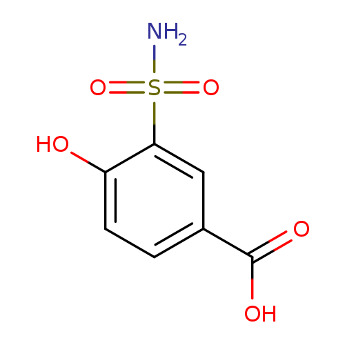 4-Hydroxy-3-sulfamoylbenzoic acid
