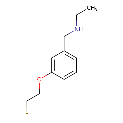 Ethyl[3-(2-fluoroethoxy)benzyl]amine
