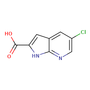 5-chloro-1H-pyrrolo[2,3-b]pyridine-2-carboxylic acid