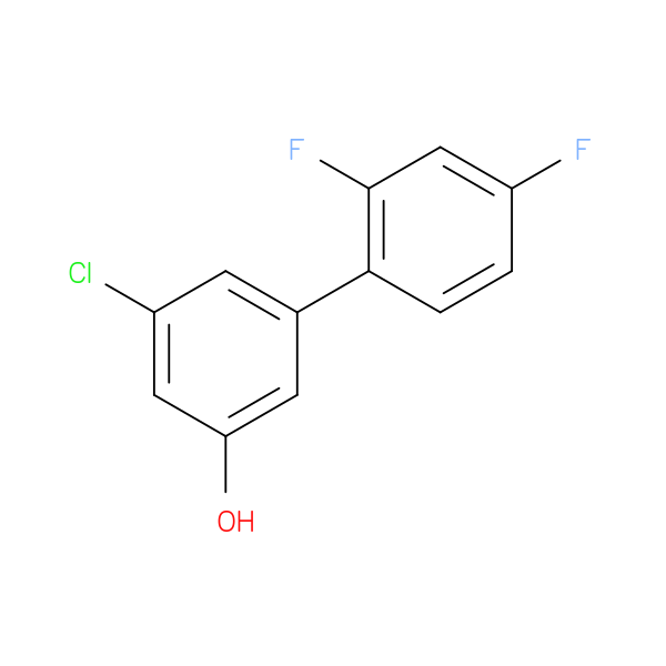 3-Chloro-5-(2,4-difluorophenyl)phenol