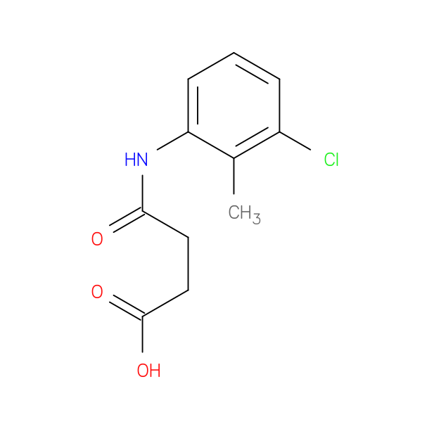 4-[(3-chloro-2-methylphenyl)amino]-4-oxobutanoic acid