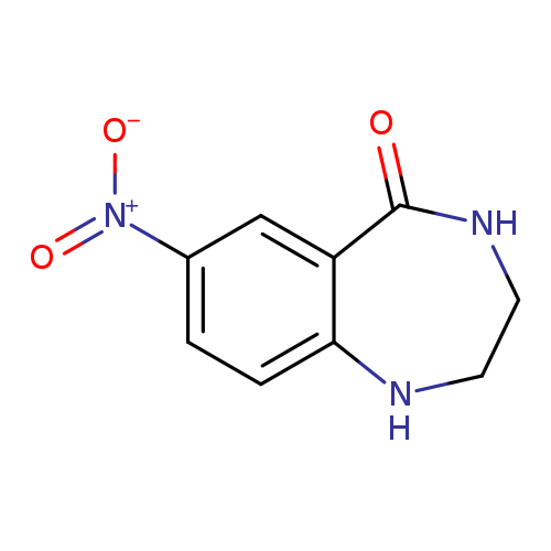 7-Nitro-1,2,3,4-tetrahydro-1,4-benzodiazepin-5-one