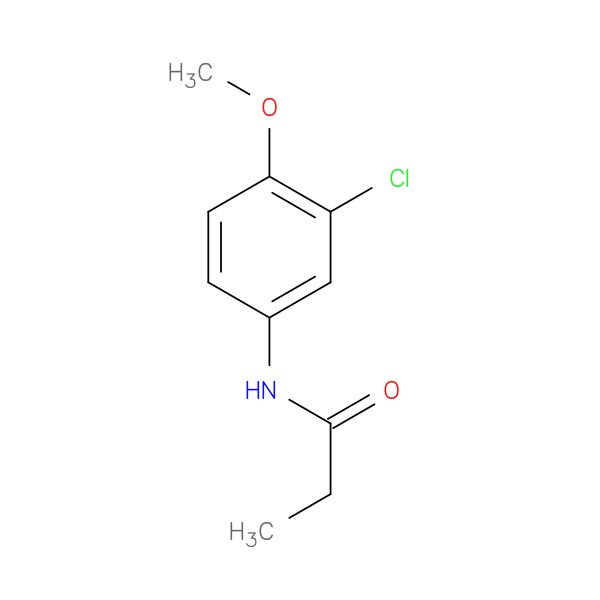 N-(3-chloro-4-methoxyphenyl)propanamide