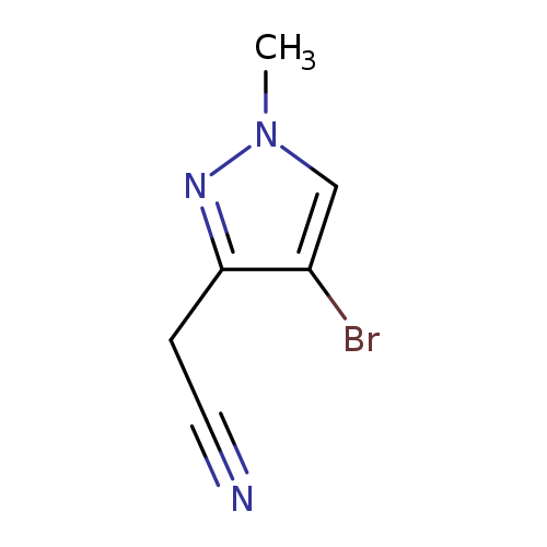 2-(4-Bromo-1-methyl-1H-pyrazol-3-yl)acetonitrile