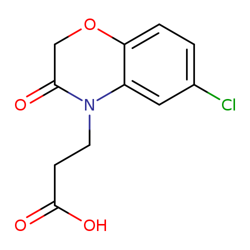 6-Chloro-2,3-dihydro-3-oxo-4H-1,4-benzoxazine-4-propionic acid