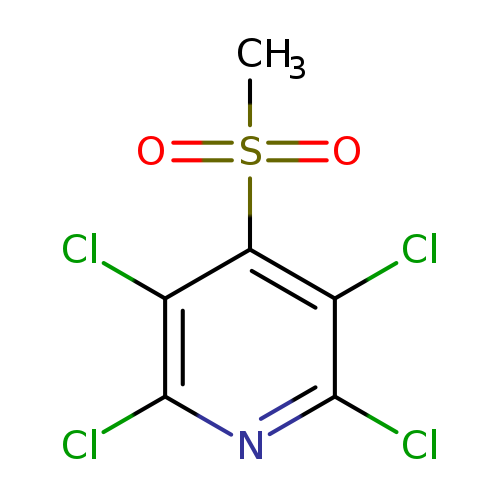 Pyridine, 2,3,5,6-tetrachloro-4-(methylsulfonyl)-