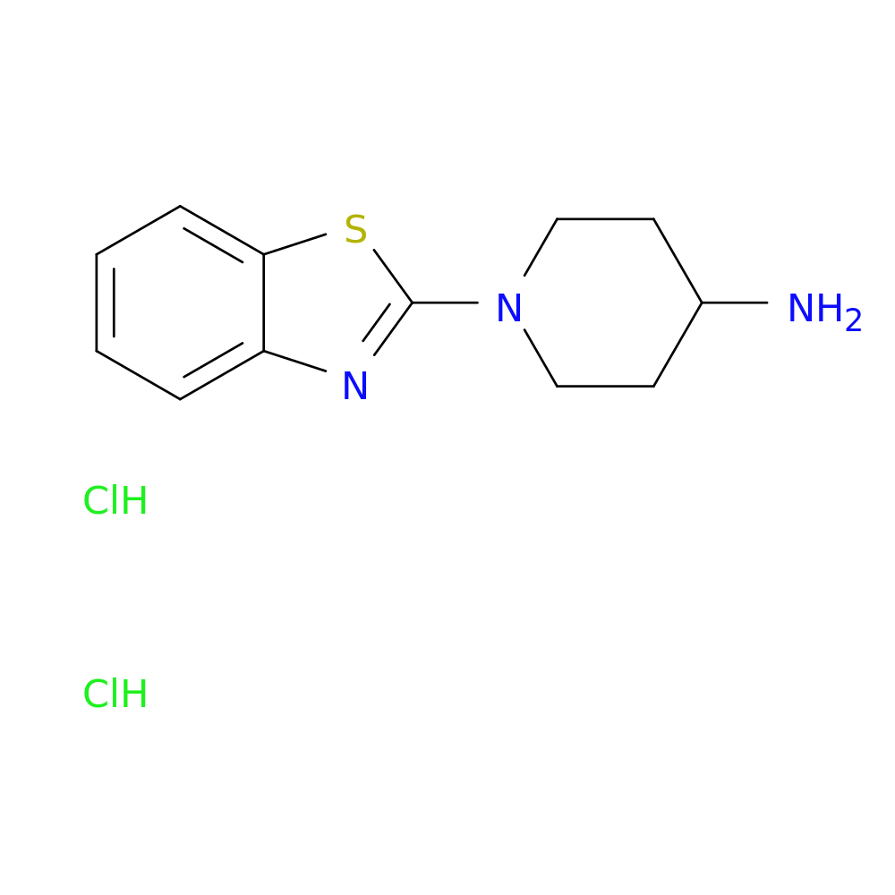 1-(1,3-benzothiazol-2-yl)piperidin-4-amine dihydrochloride