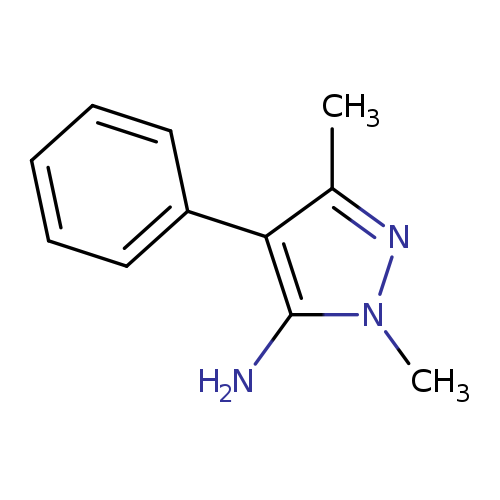 2,5-Dimethyl-4-phenylpyrazol-3-amine