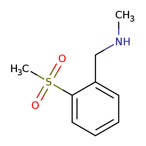 [(2-methanesulfonylphenyl)methyl](methyl)amine