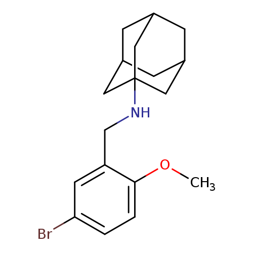 Adamantan-1-yl-(5-bromo-2-methoxy-benzyl)-amine