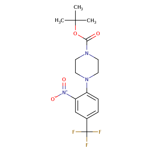 4-(2-Nitro-4-trifluoromethyl-phenyl)-piperazine-1-carboxylic acid tert-butyl ester