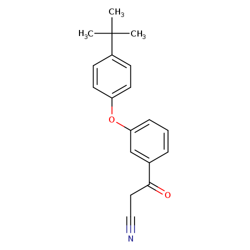 3-[4-(1,1-DIMETHYLETHYL)PHENOXY]-BETA-OXO-BENZENEPROPANENITRILE