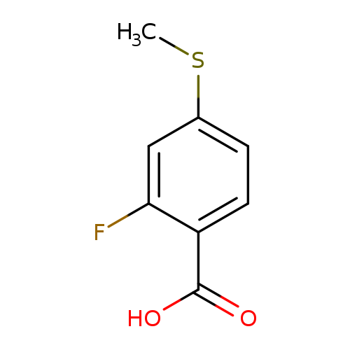 2-Fluoro-4-(methylthio)benzoic acid