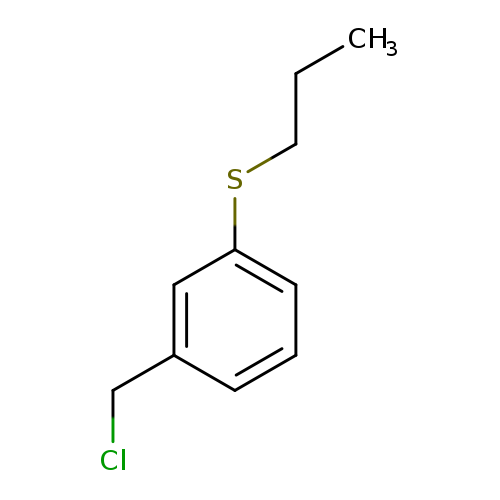 1-(chloromethyl)-3-(propylsulfanyl)benzene