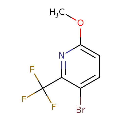 3-Bromo-6-methoxy-2-(trifluoromethyl)pyridine