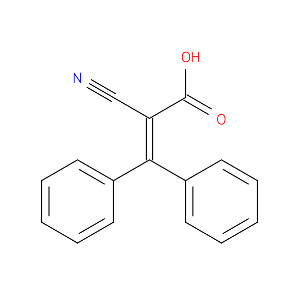 2-Cyano-3,3-diphenylacrylic acid
