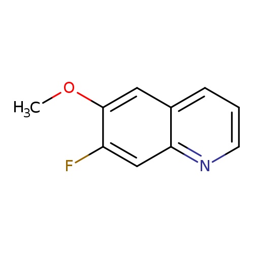 7-fluoro-6-methoxyquinoline