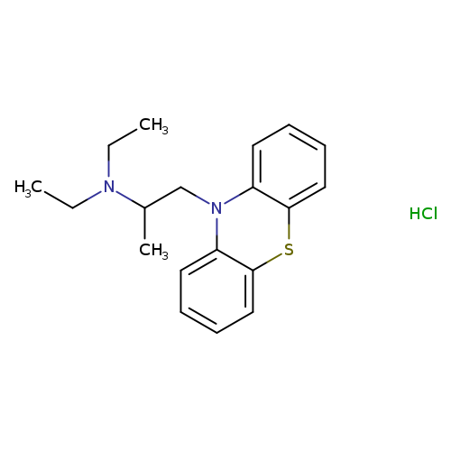 10-[2-Diethylaminopropyl]phenothiazine